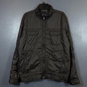Kuhl L men’s gray light down jacket outdoor hiking